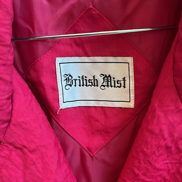 British Mist vintage trench coat size 7/8 - Picture 5 of 16